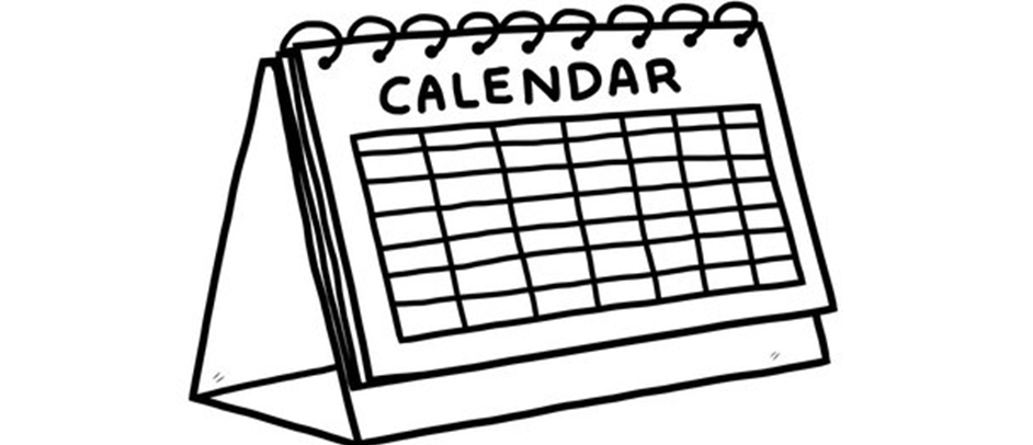 SCHEDULES ARE POSTED